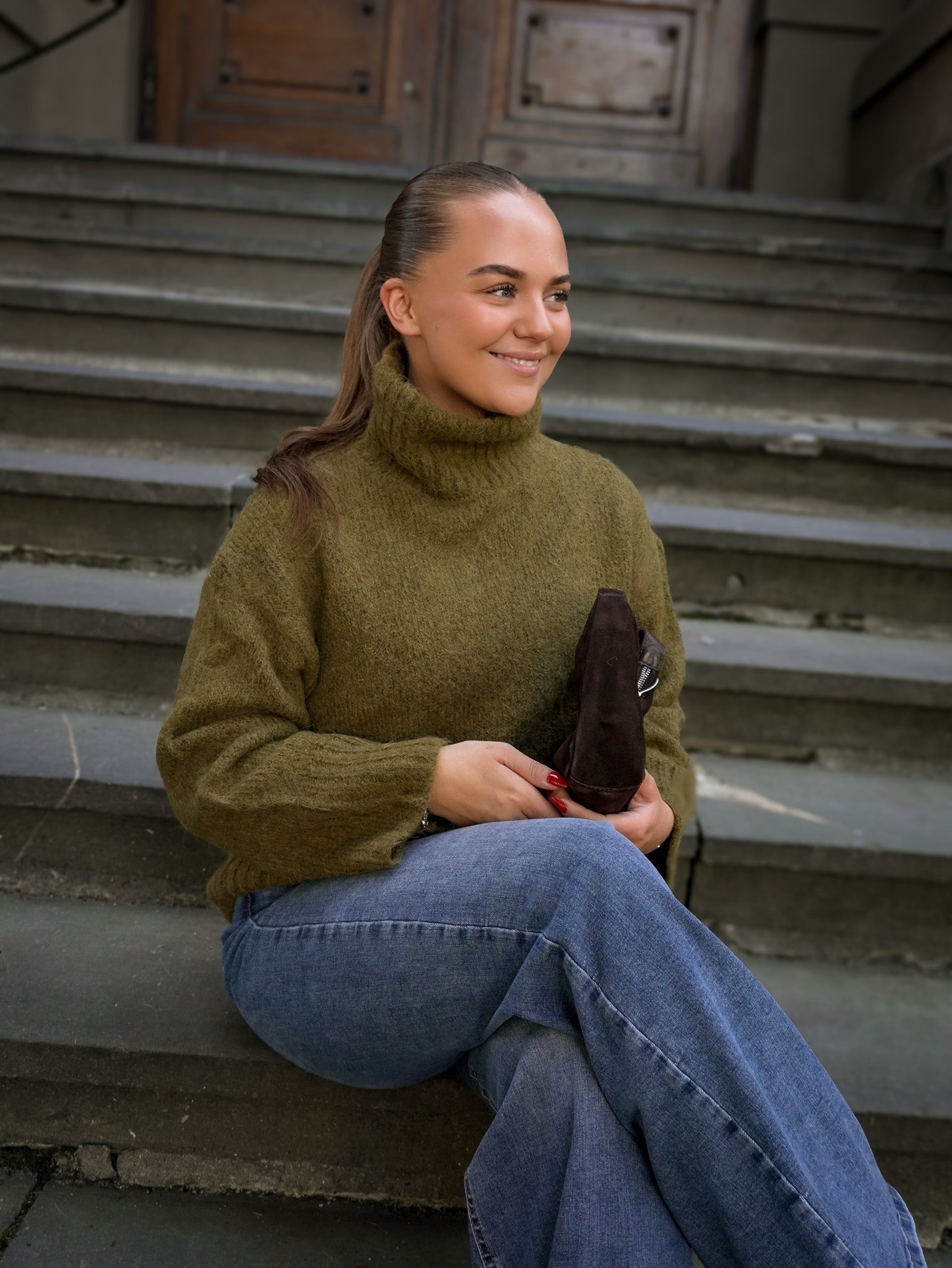 SLWGABRIELLA Pullover - Fir Green